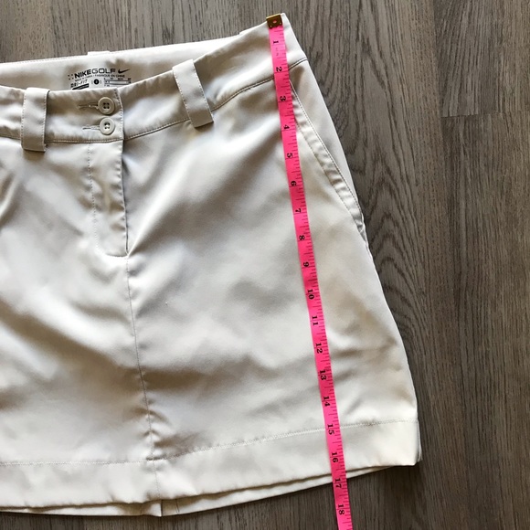 Nike Golf Dri-Fit Khaki Skort Women’s Sz 2 - Picture 3 of 6